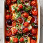 Puttanesca Fish Tray Bake