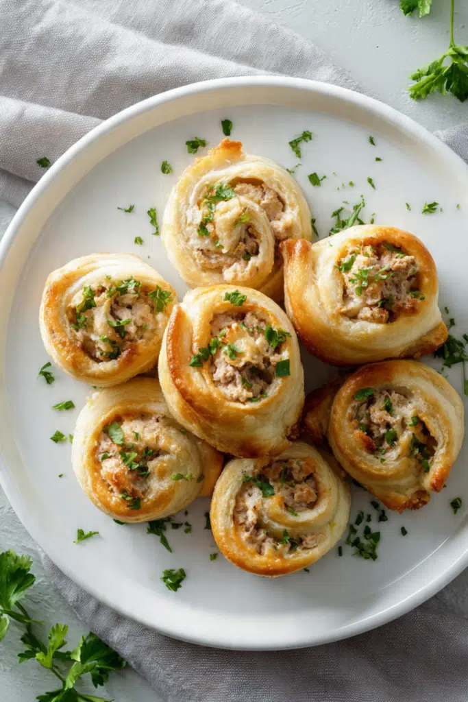 Cigares croustillants au thon