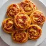 Pizza Puff Pastry Roses
