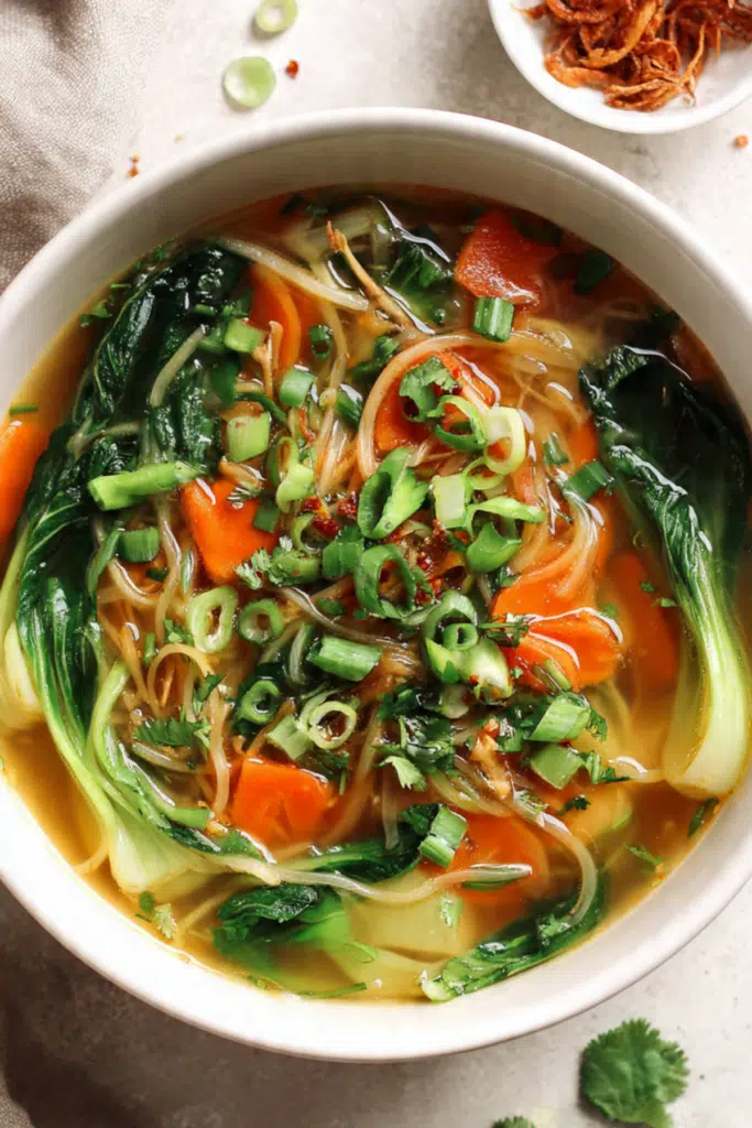 Very low calorie Chinese Vegetable Soup