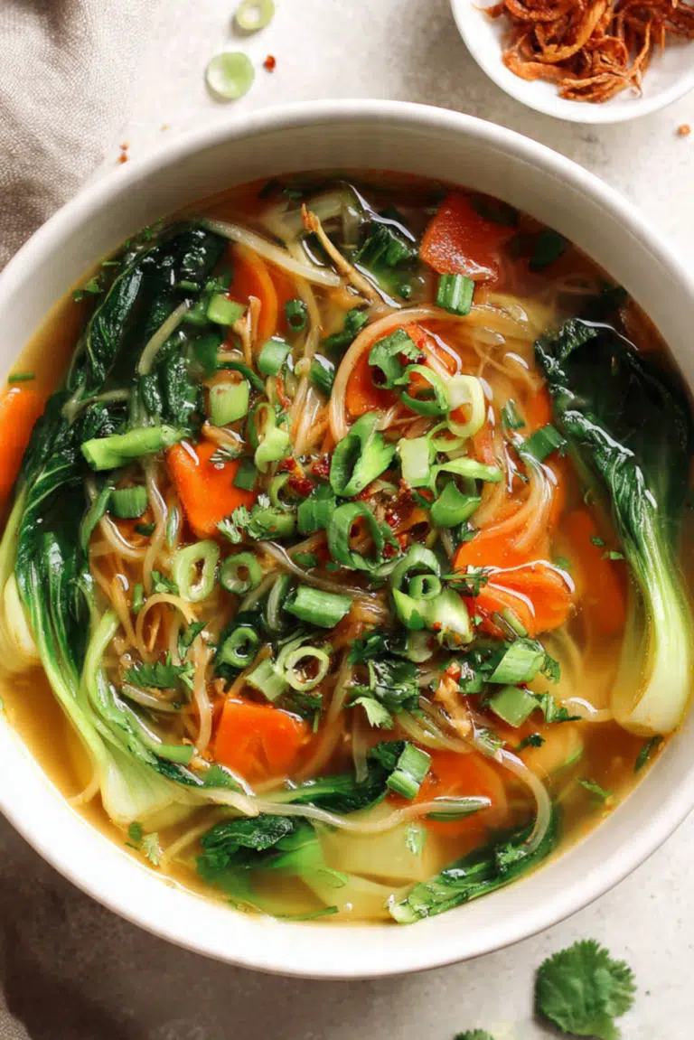 Very low calorie Chinese Vegetable Soup
