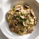 Mushroom Orzo