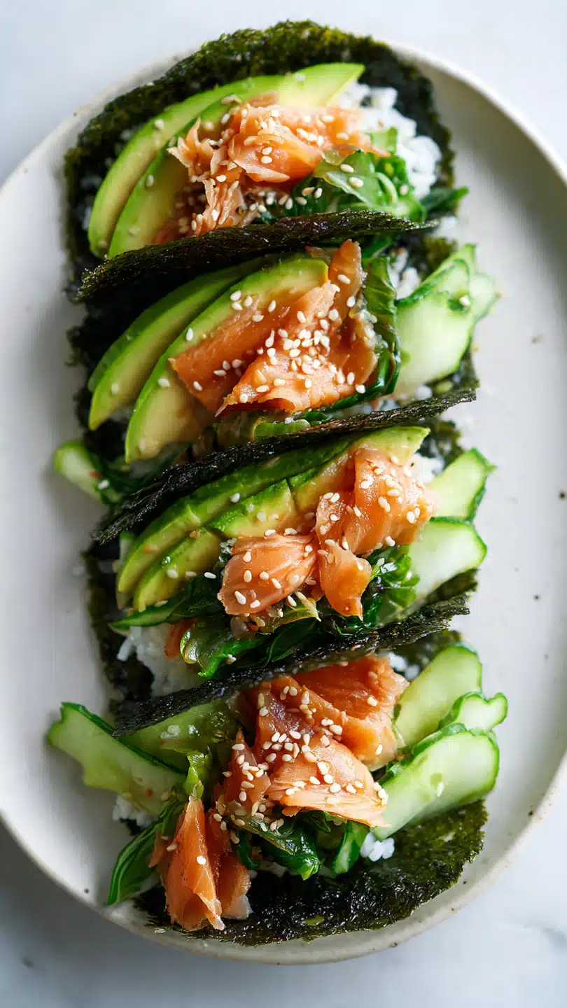 Sushi tacos