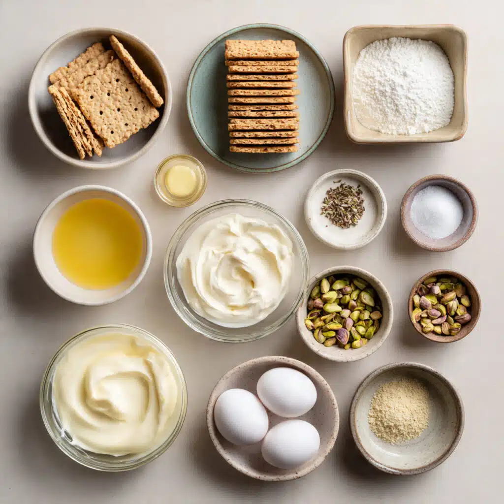 PISTACHIO CHEESECAKE