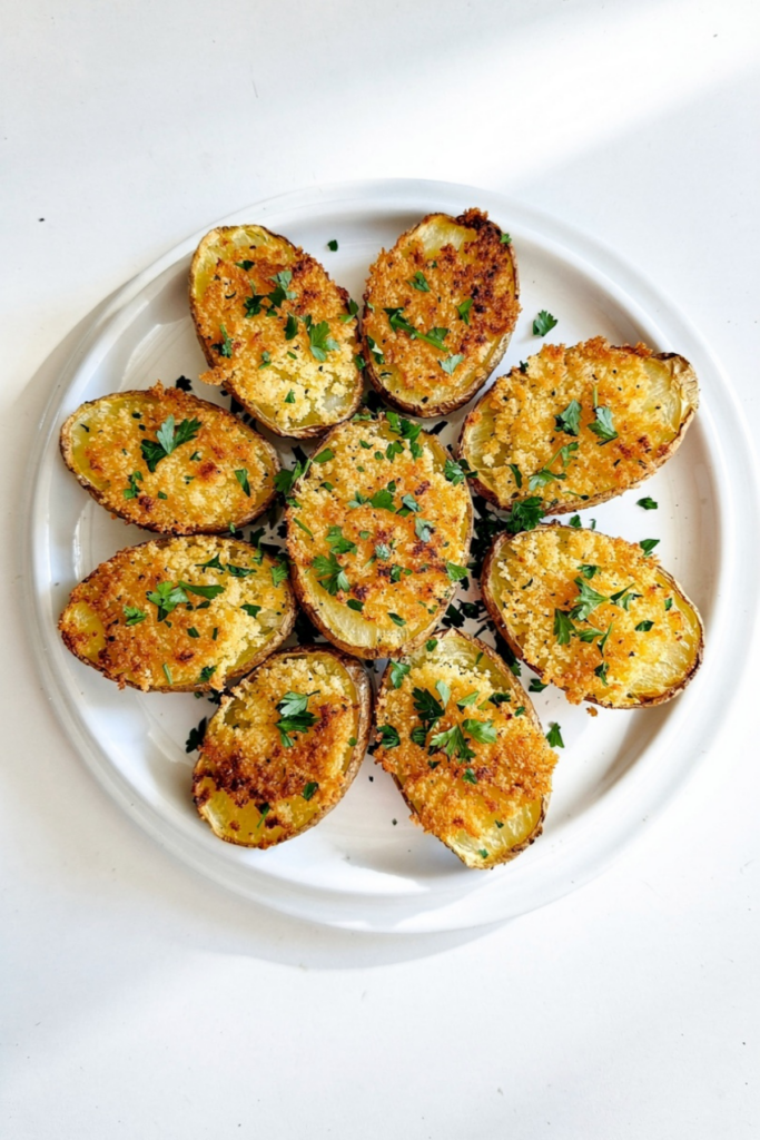 Crispy Parmesan Potatoes