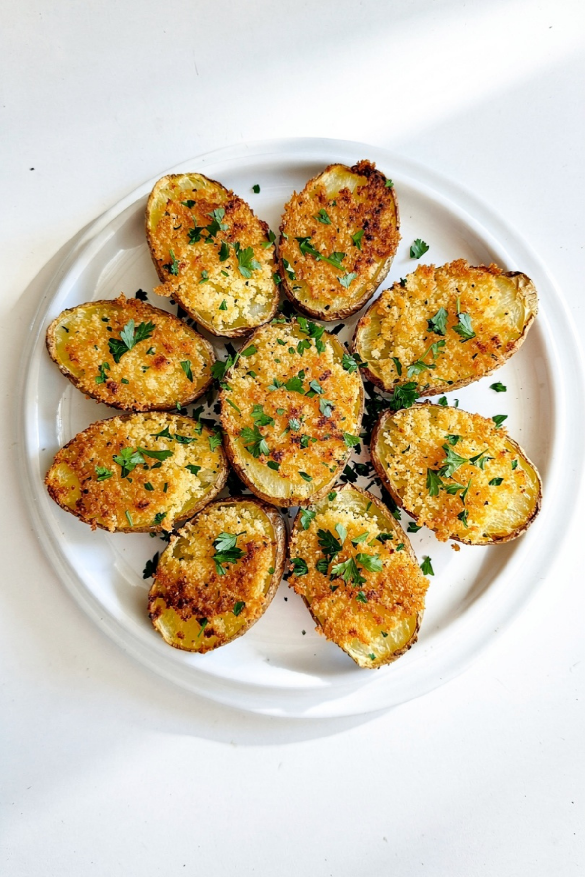 Crispy Parmesan Potatoes