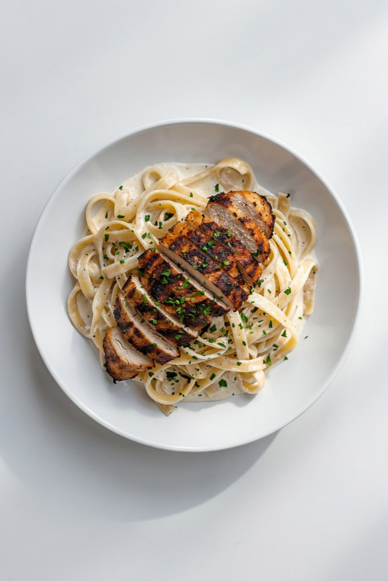 Blackened Cajun Chicken Alfredo