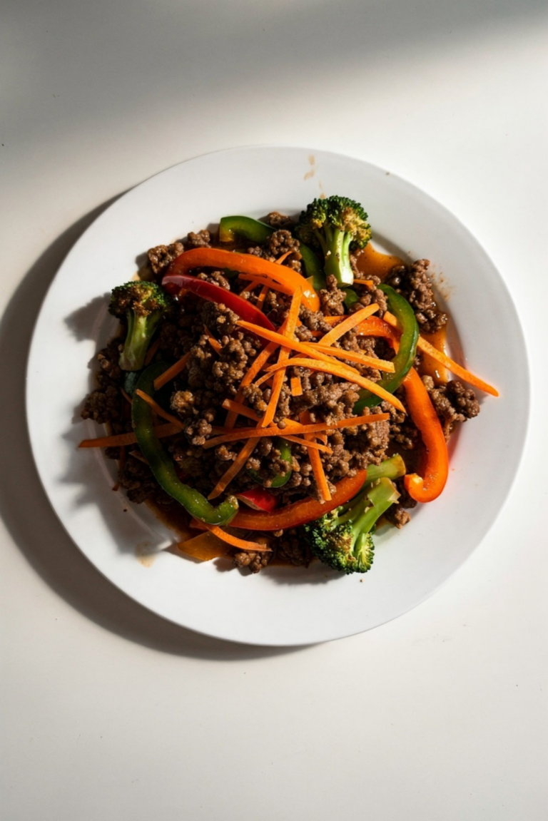 Ground Beef Stir Fry