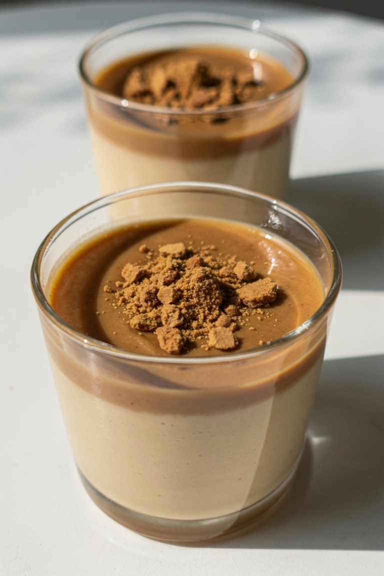 Biscoff Panna Cotta