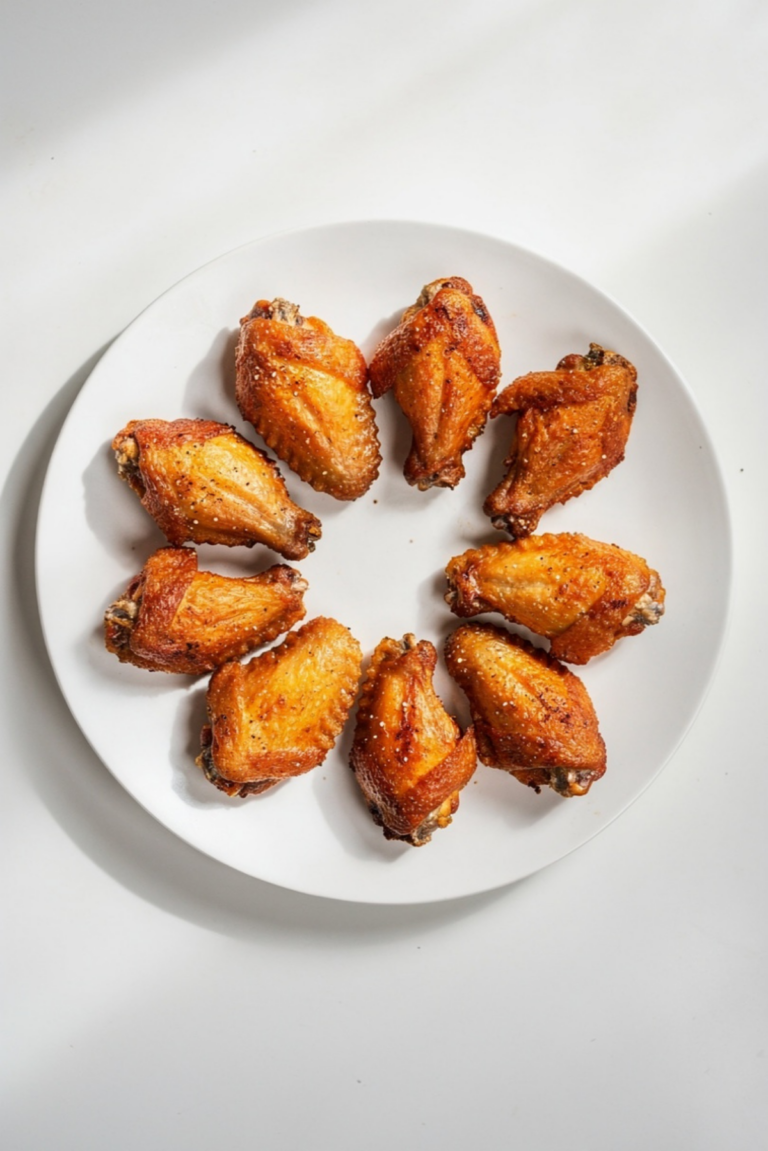 Crispy Oven Baked Chicken Wings