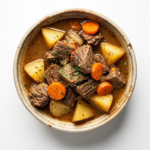 Beef And Potato Quick Cooking Skillet Stew