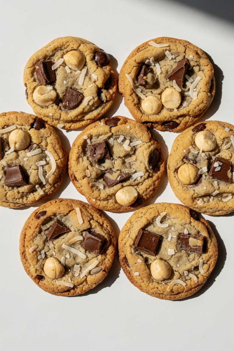 Royal Coconut Macadamia Chocolate Chunk Cookies