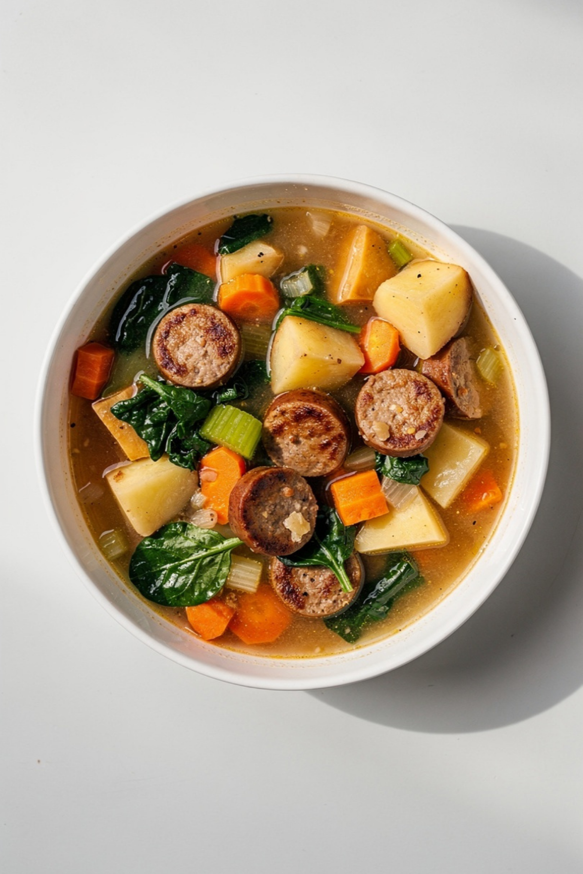 Skillet Sausage Soup