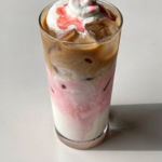 Strawberry Shortcake Iced Latte
